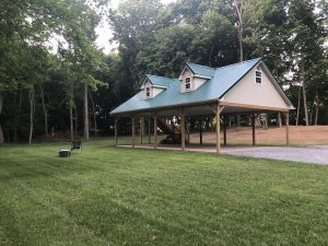 Open Sides Pole Barn