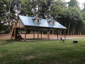 Open Sides Pole Barn