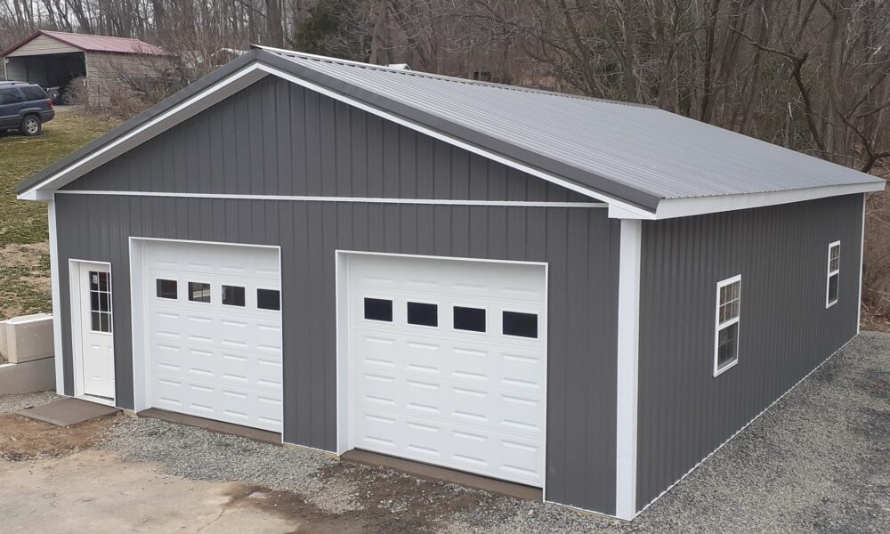 30x40x10 Pole Barn-2